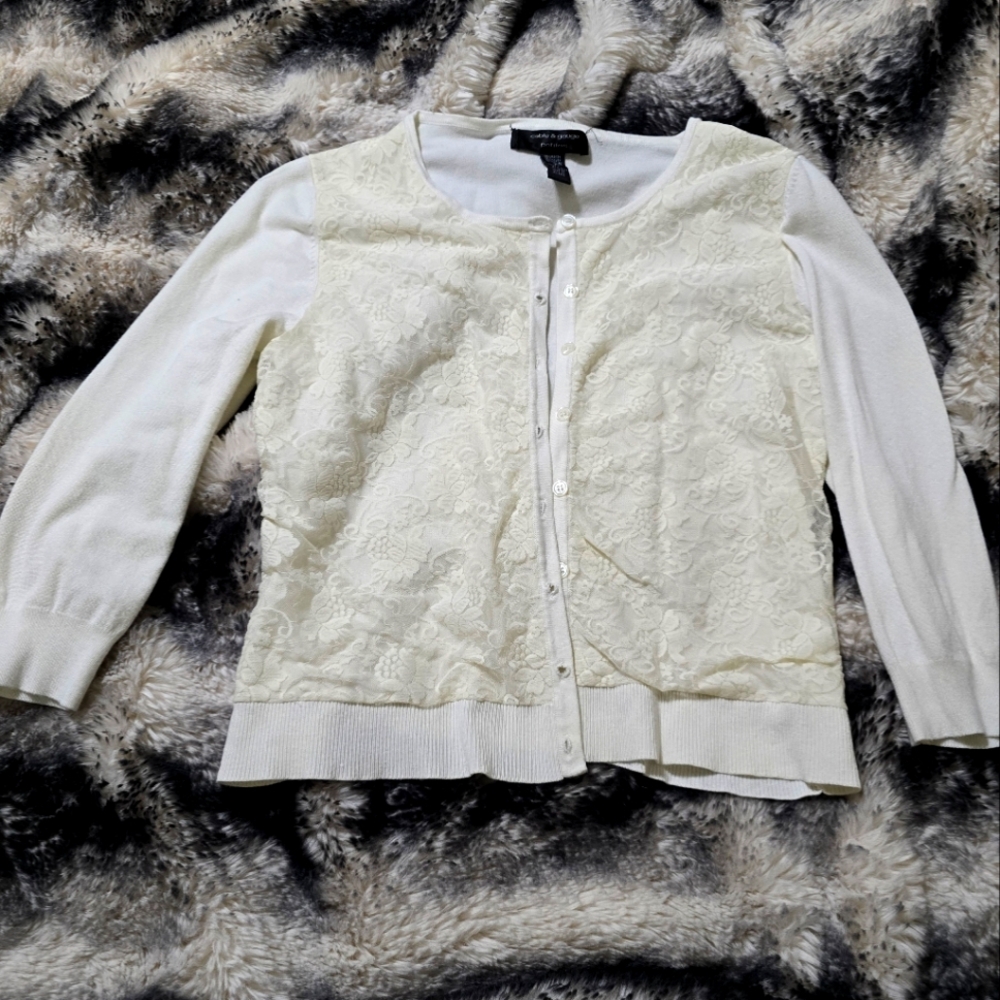 Cable and Gauge cardigan